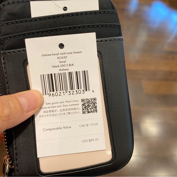 KC630 Kate Spade★Chelsea Card Case Lanyard - Picture 5 of 5